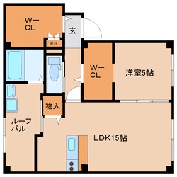 高田市駅 徒歩4分 1階の物件間取画像